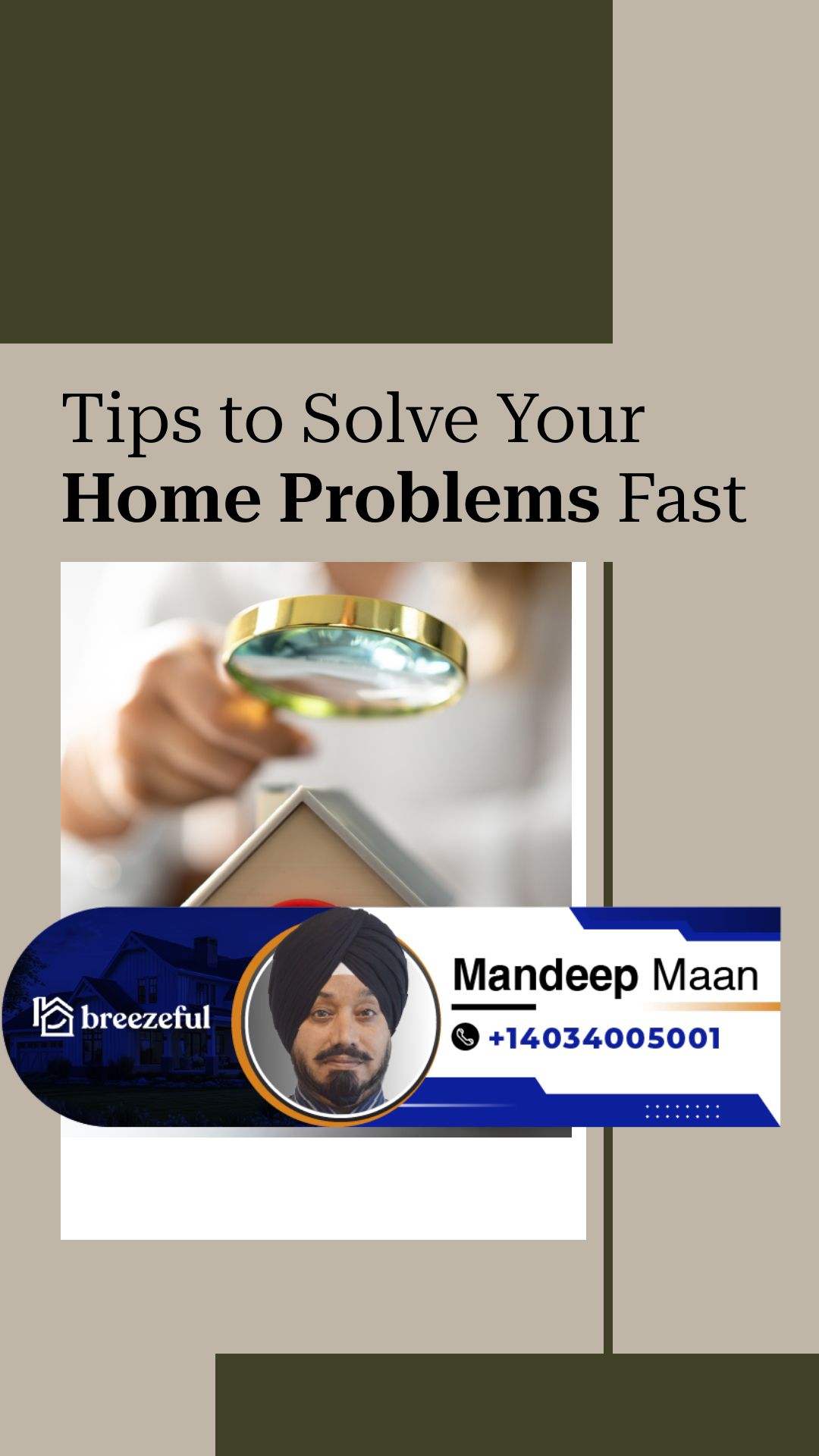 Essential Tips to Solve Common Home Problems Quickly | Tailored mortgage solutions to secure your dream home, start your process online with Mandeep Maan at breezeful Mortgages